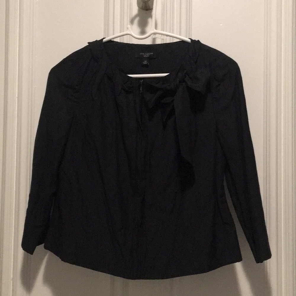 Chic Ann Taylor Blazer/Jacket, Dark Midnight Navy